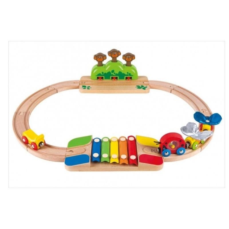 mi pequeño juego de tren hape