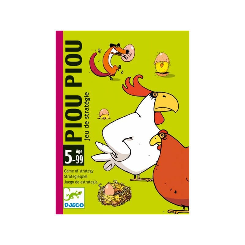 juego de cartas piou piou djeco