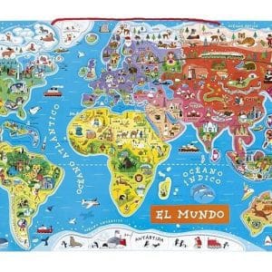 puzzle el mundo magnetico janod