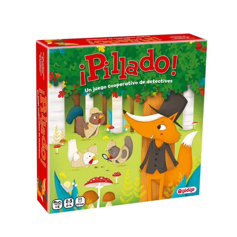 Caja juego pillado de ludilo
