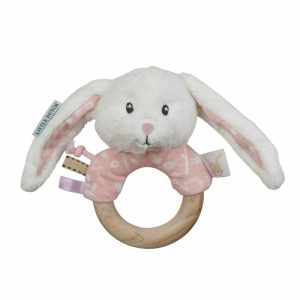 sonajero anillo conejo adventure rosa little dutch