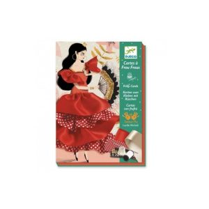 cartas con frufru flamenco djeco