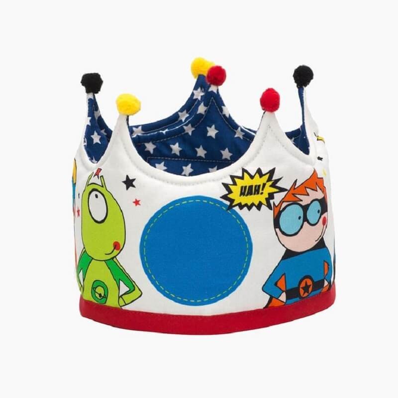 corona cumple superheroes