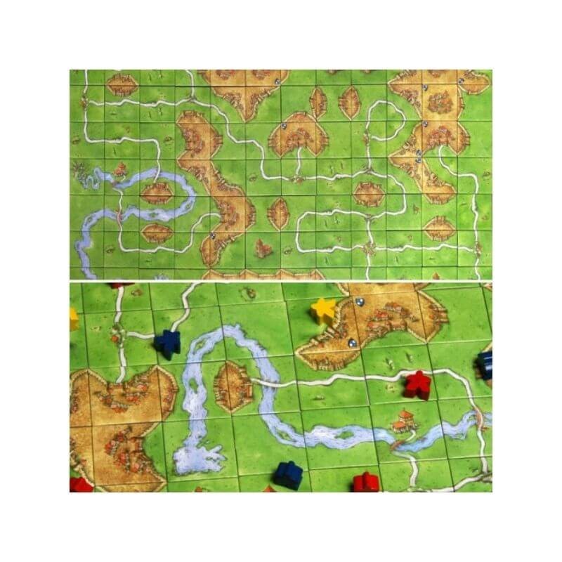 tablero juego carcassonne
