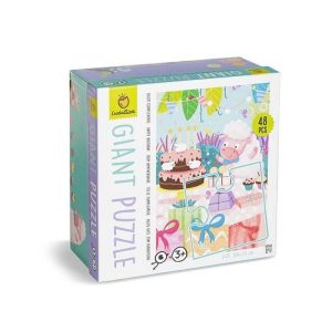puzzle gigante feliz cumpleaños ludattica