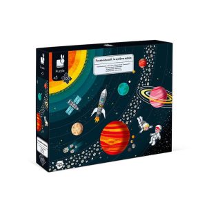 puzzle educativo sistema solar 100 piezas janod