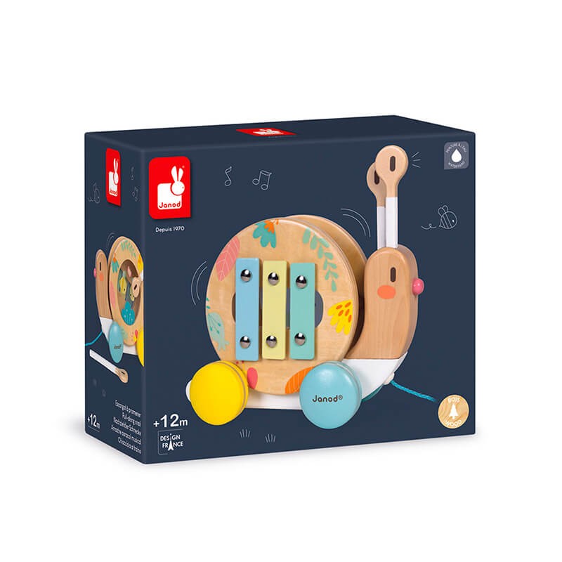 caja arrastre caracol musical pure