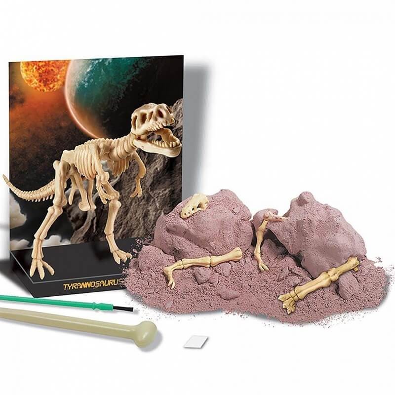 contenido kit tiranosaurio rex