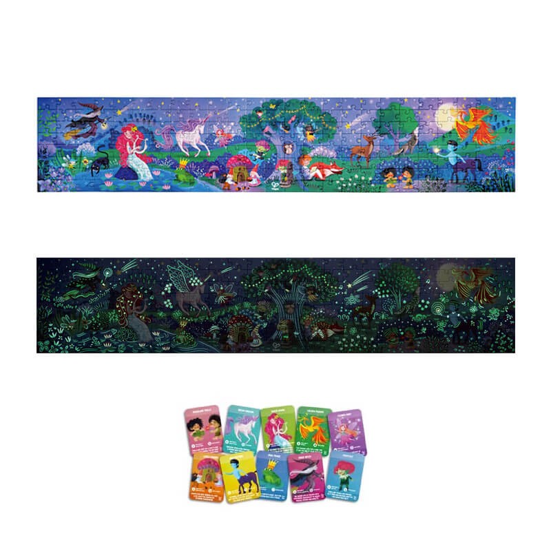 contenido puzzle bosque magico