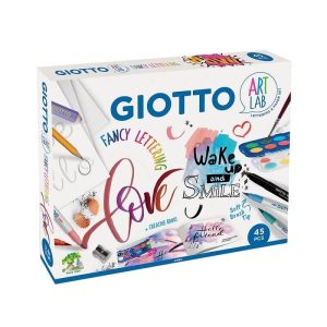 caja giotto art fancy lettering