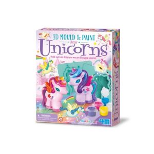 moldea pinta unicornios 3D