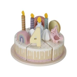 tarta de cumpleaños rosa