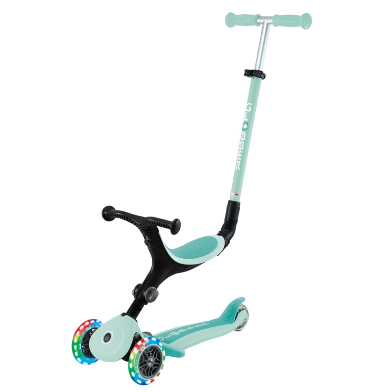 patinete go up luces active menta