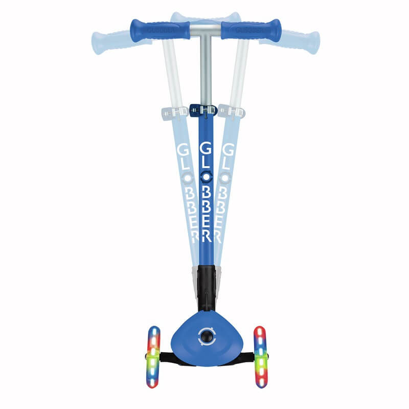 Patinete Primo Foldable Luces Azul - Imagen 2