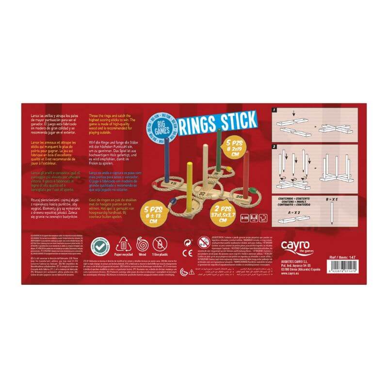 caja trasera rings stick