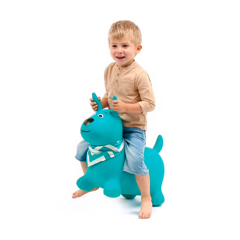 perro ludi con niño