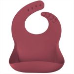 Babero Silicona Minikoioi Rosado