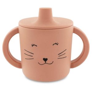 taza silicona gato