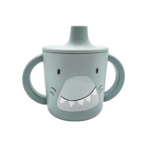 taza silicona tiburon