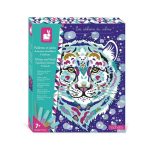 Animales brillantes Purpurina y arena