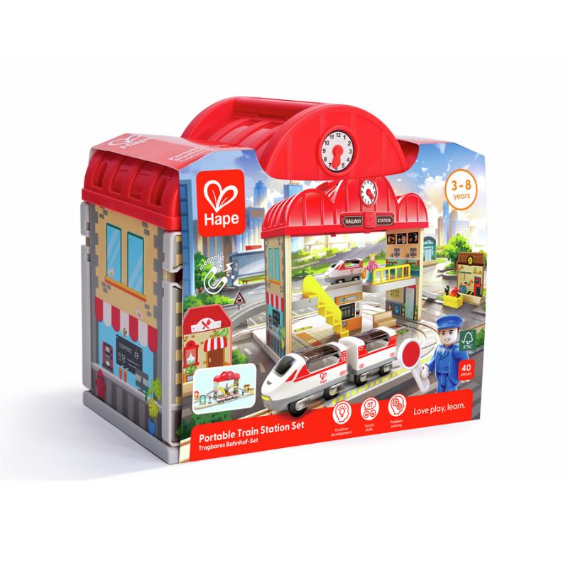 Set estación tren portátil - Imagen 2