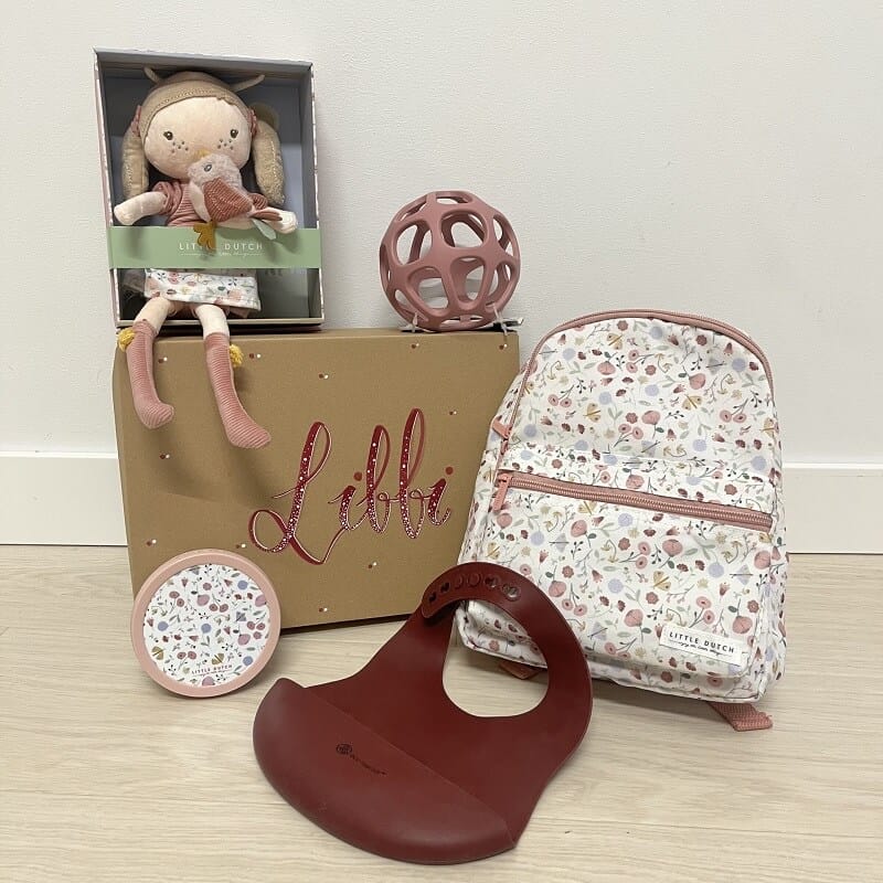 caja bebe flores little dutch