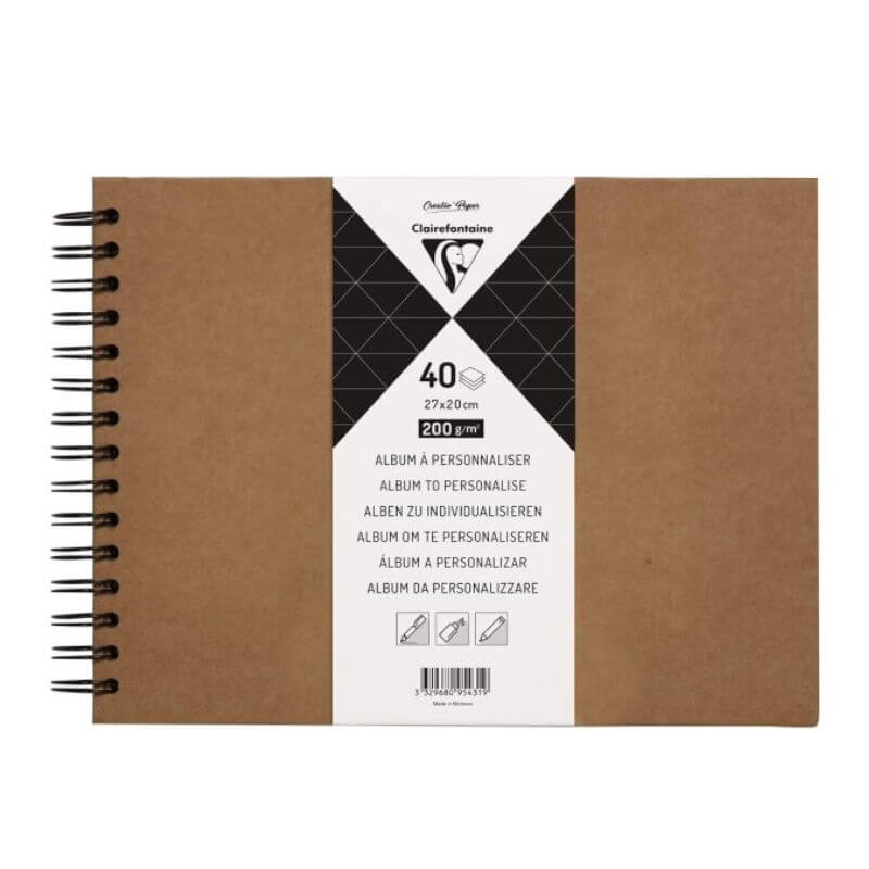album marron a personalizar