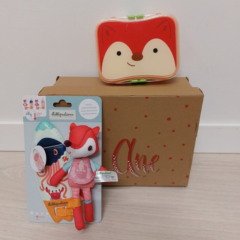 Caja Bebé Personalizada Colección Zorro