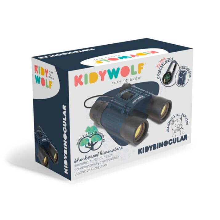 binoculares azules kidywolf