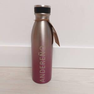 botella andereño rosa