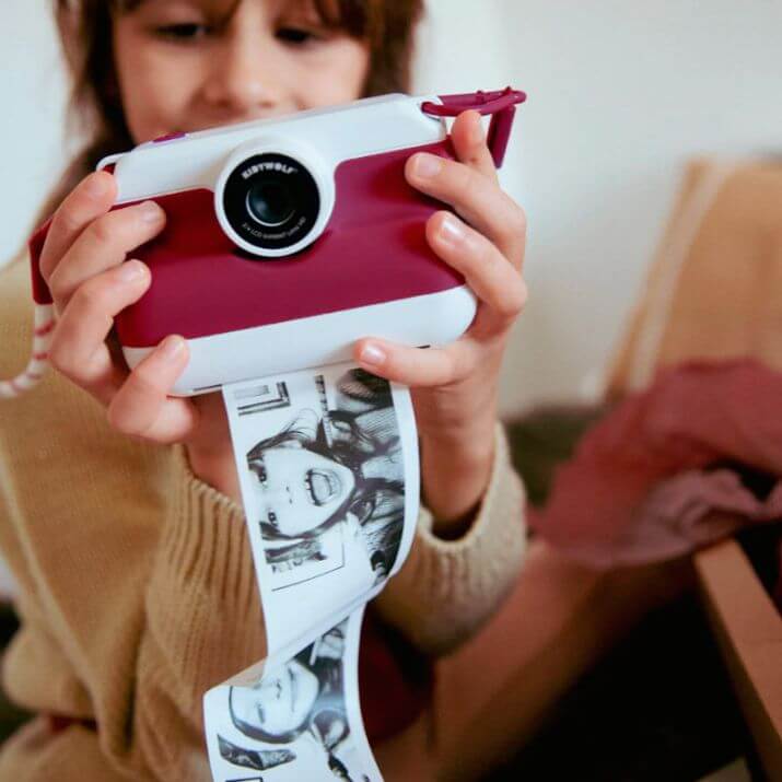 usar camara fotos roja k print