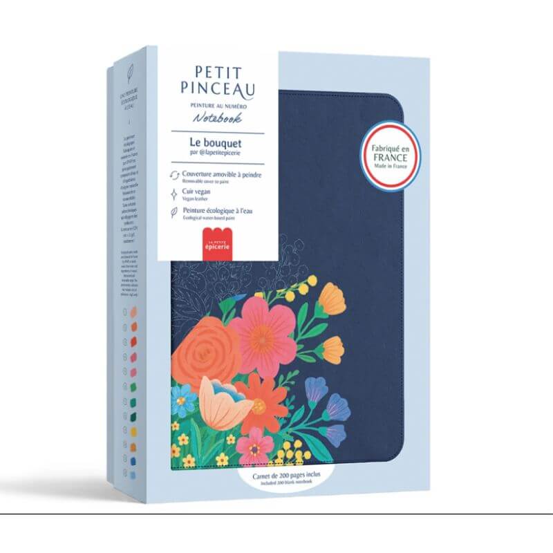 Pintura por Números creando tu cuaderno - Diseño Bouquet