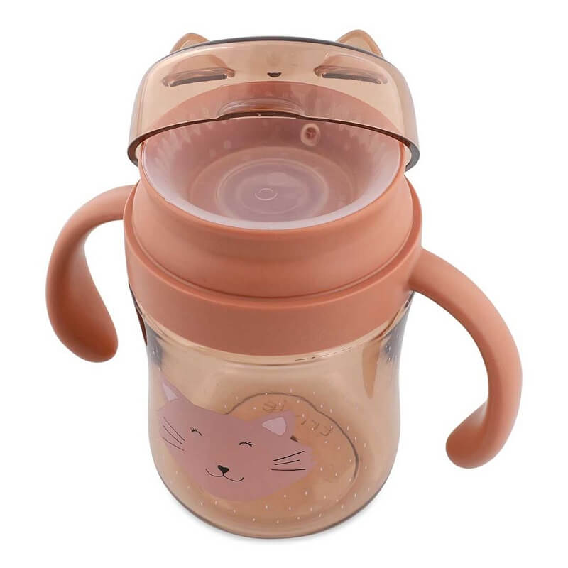 taza mrs cat 360 abierta