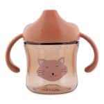 Taza con boquilla y asas Mrs Cat de Trixie