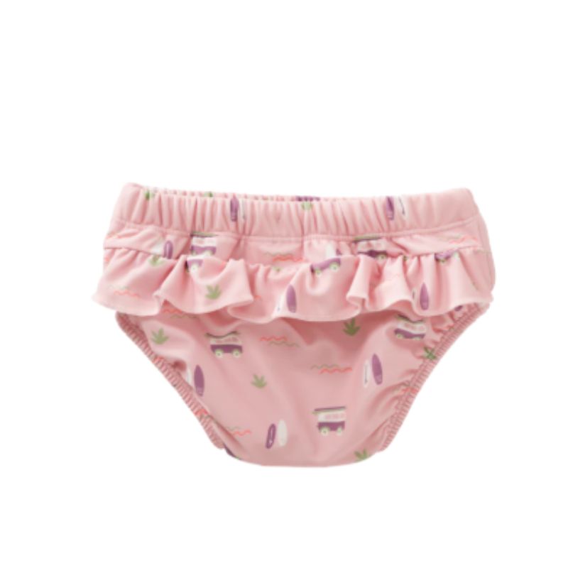 bañador volantes fresk rosa
