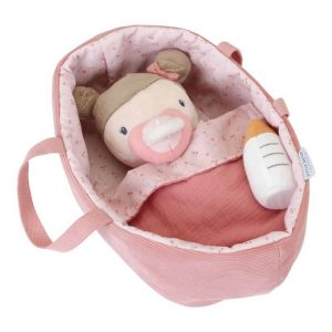 bebe rosa capazo