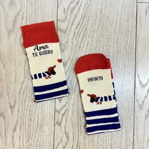 calcetines ama te quiero infinito