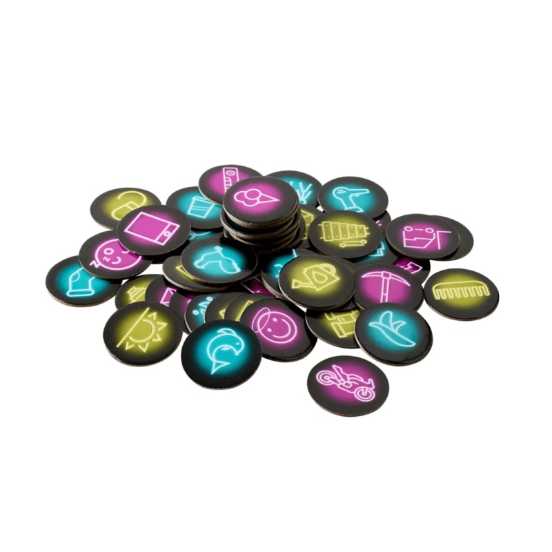 Let’s Talk Neon: El divertido party game de comunicación de HABA - Imagen 2
