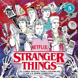 libro colorear stranger things