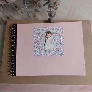 libro firmas niña