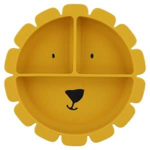plato silicona lion