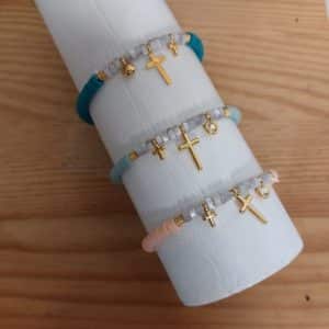 pulsera cruz comunion