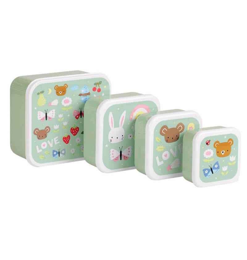 set cajas almuerzo joy