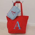 Bolsa Roja con neceser A Andereño