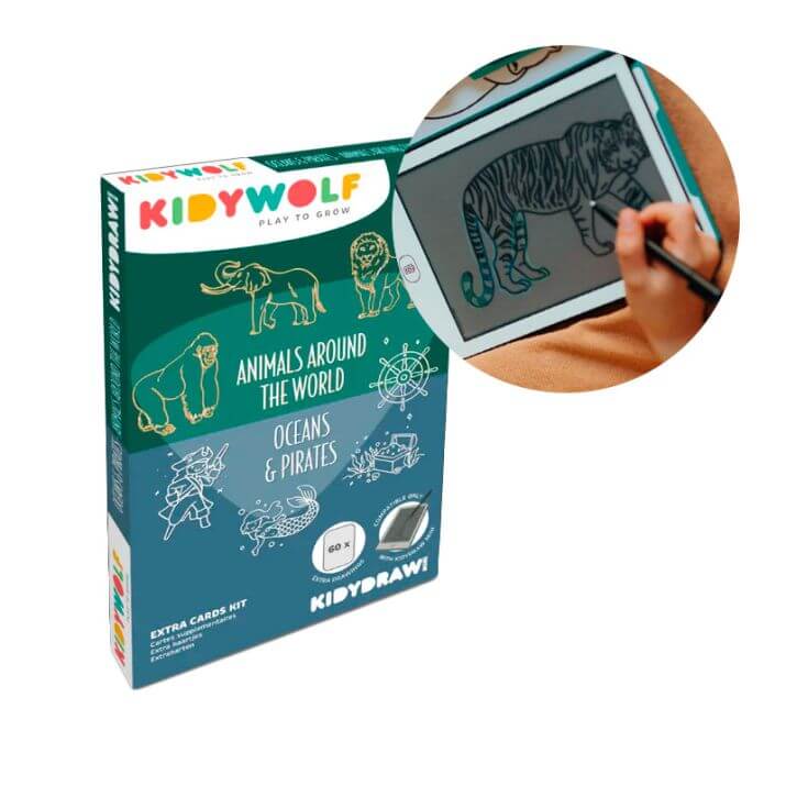 plantillas kidydraw animales oceanos