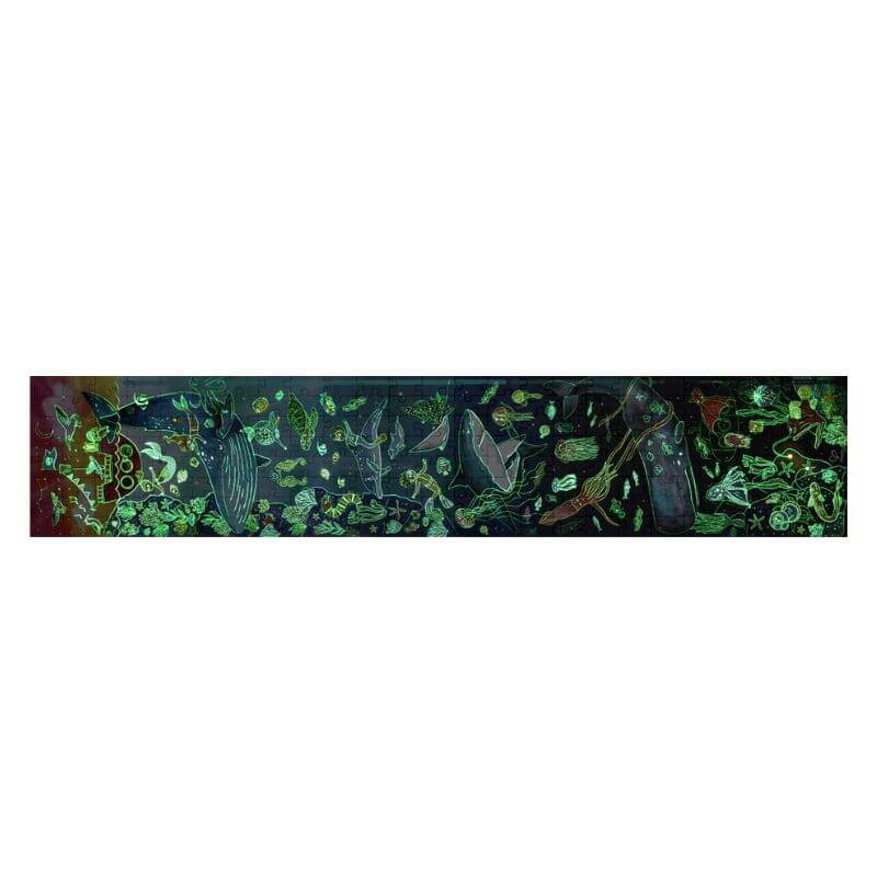 puzzle marino fluorescente