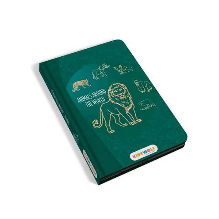 tableta pizarra animales del mundo