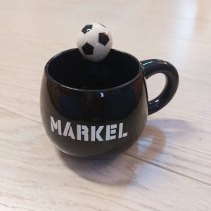 taza futbol personalizada