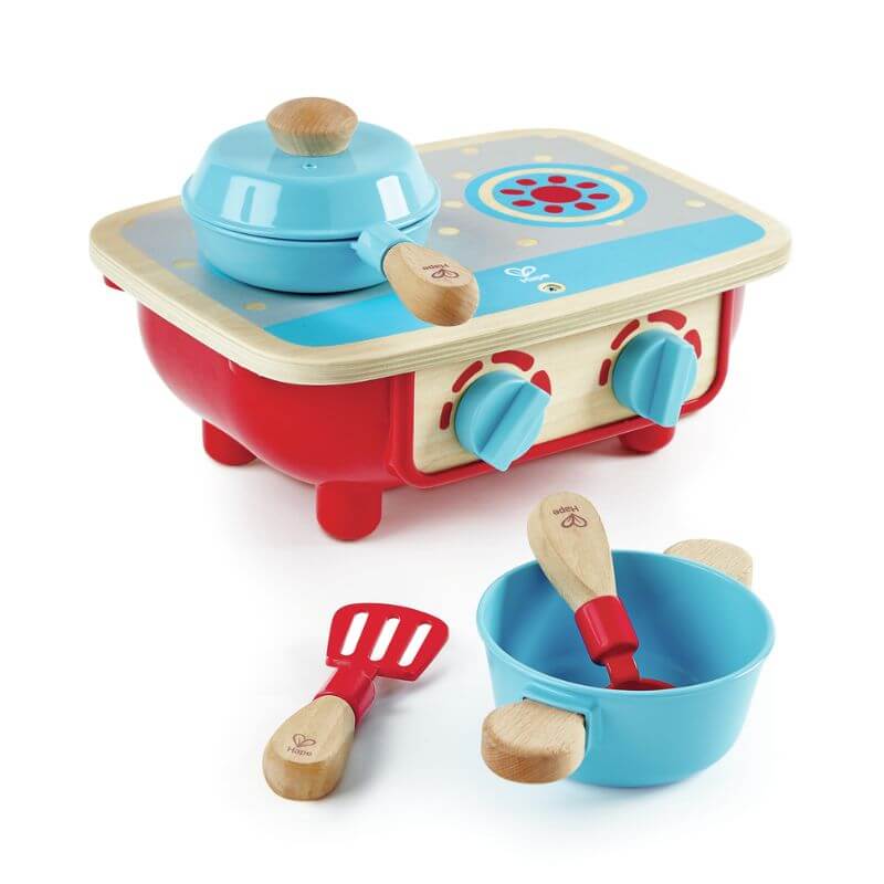 juego de cocina de madera hape