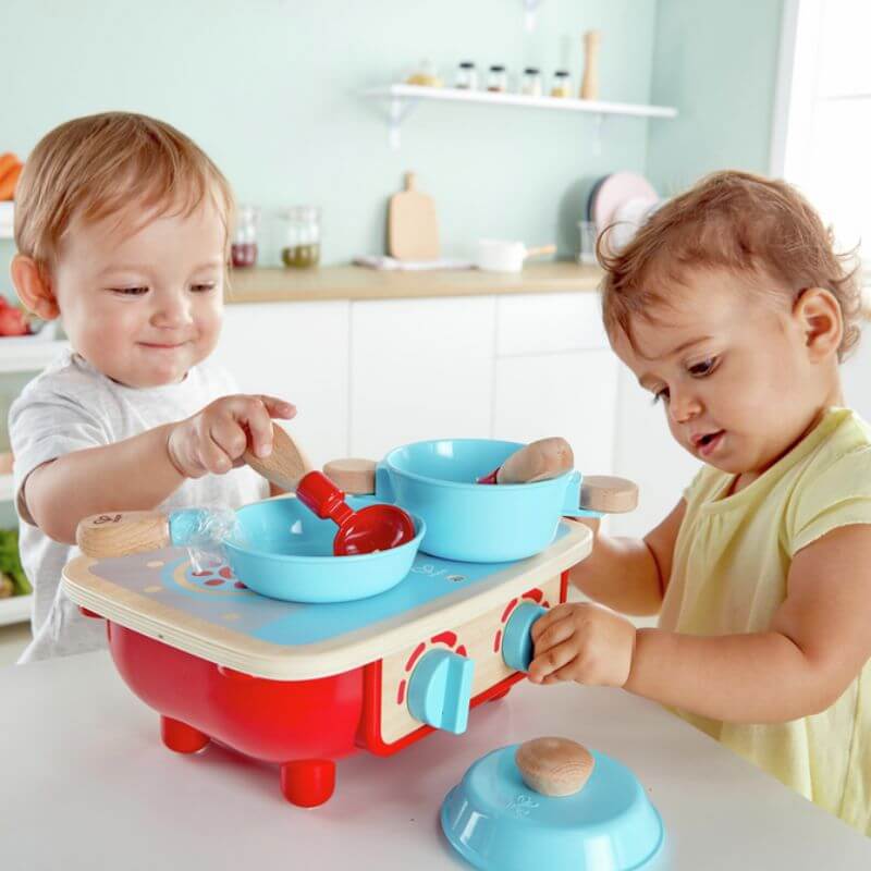 Juego de cocina de madera - Imagen 2